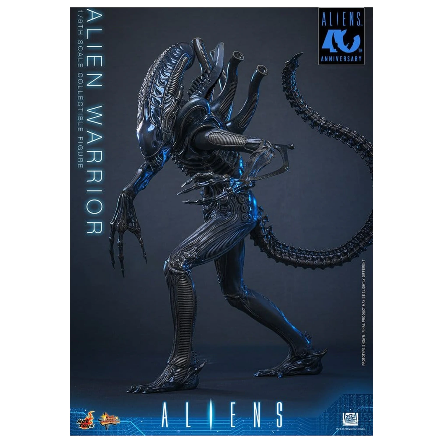 Alien Movie Masterpiece 1/6 Alien Warrior akciófigura 39 cm termékfotó