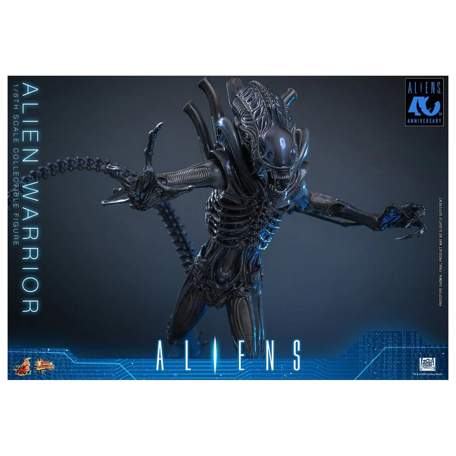 Alien Movie Masterpiece 1/6 Alien Warrior akciófigura 39 cm termékfotó