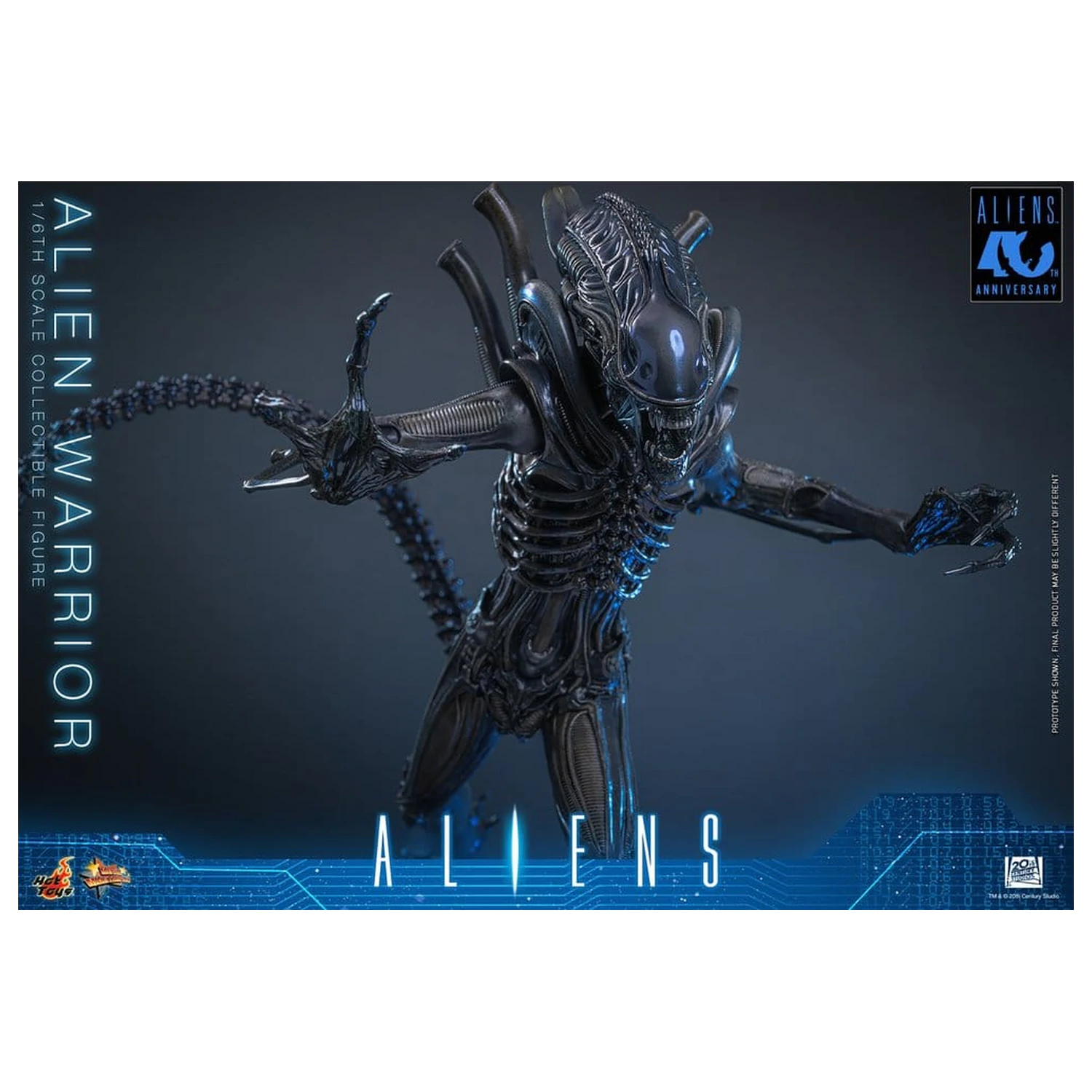 Alien Movie Masterpiece 1/6 Alien Warrior akciófigura 39 cm termékfotó