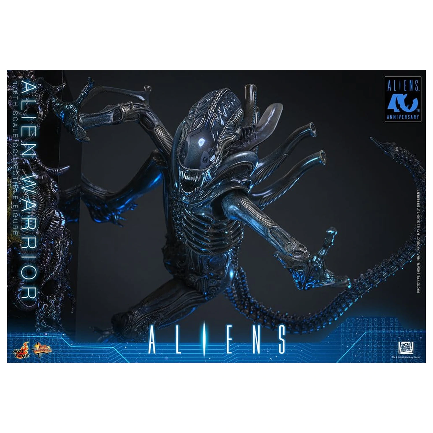 Alien Movie Masterpiece 1/6 Alien Warrior akciófigura 39 cm termékfotó