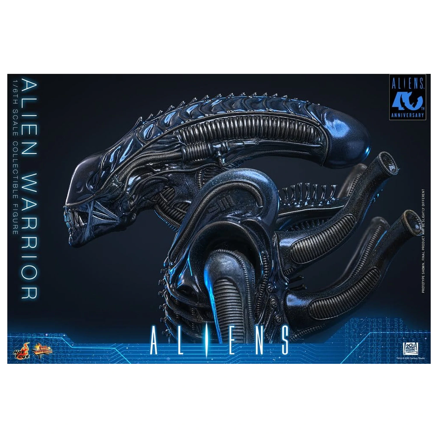 Alien Movie Masterpiece 1/6 Alien Warrior akciófigura 39 cm termékfotó