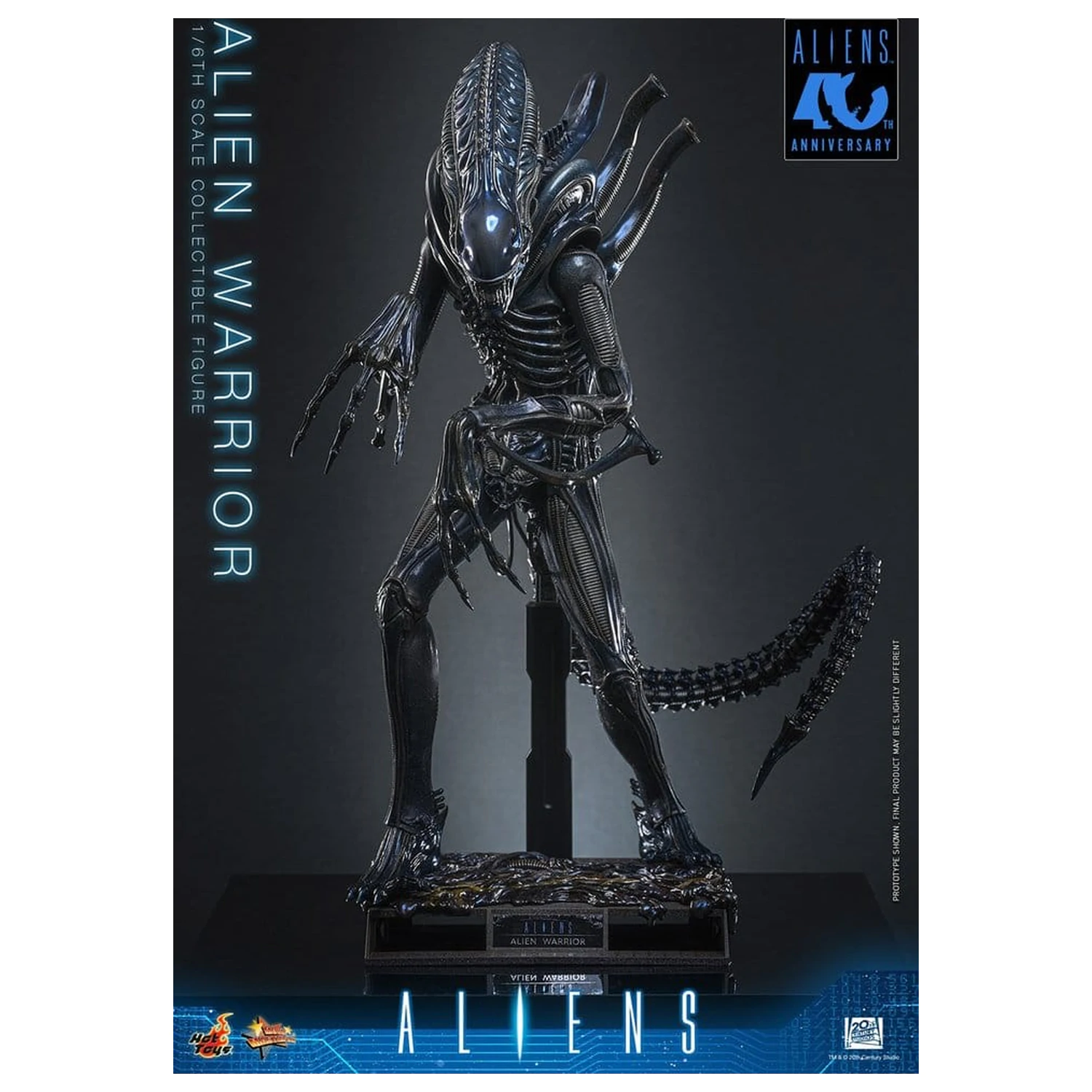Alien Movie Masterpiece 1/6 Alien Warrior akciófigura 39 cm termékfotó