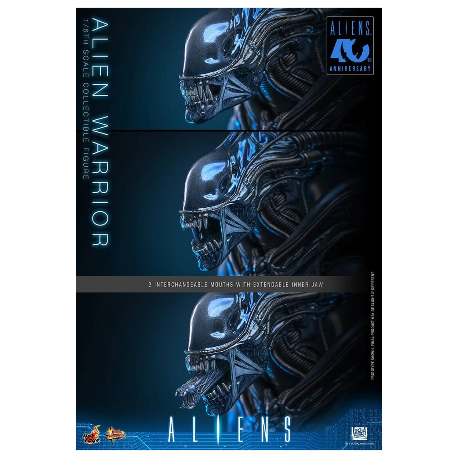 Alien Movie Masterpiece 1/6 Alien Warrior akciófigura 39 cm termékfotó