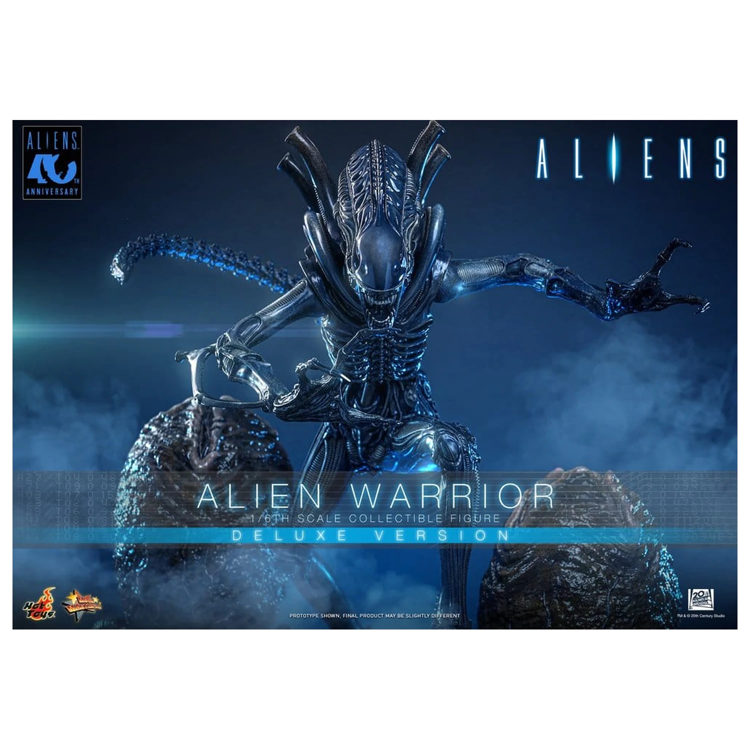 Alien Movie Masterpiece 1/6 Alien Warrior (Deluxe Version) akciófigura 39 cm termékfotó