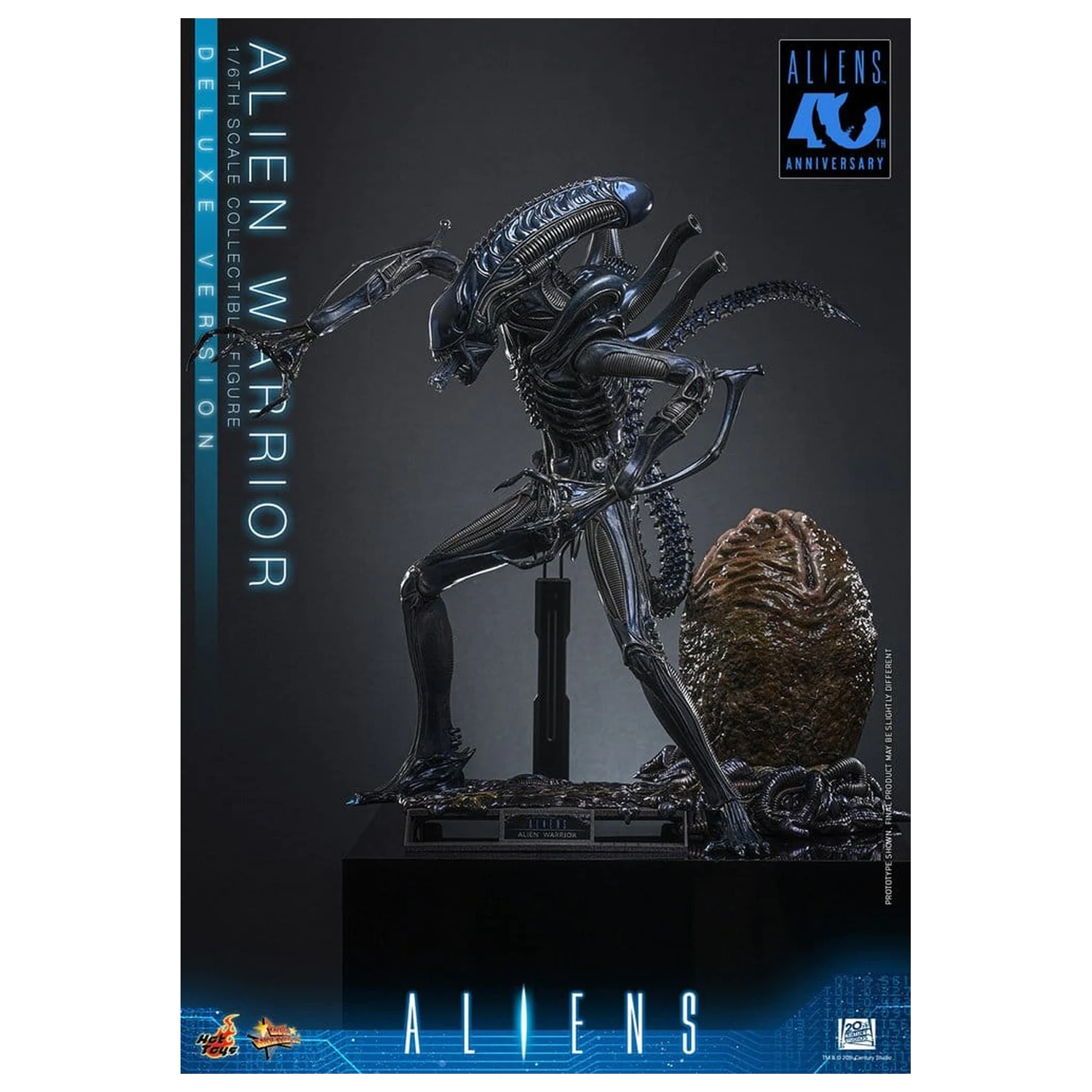 Alien Movie Masterpiece 1/6 Alien Warrior (Deluxe Version) akciófigura 39 cm termékfotó