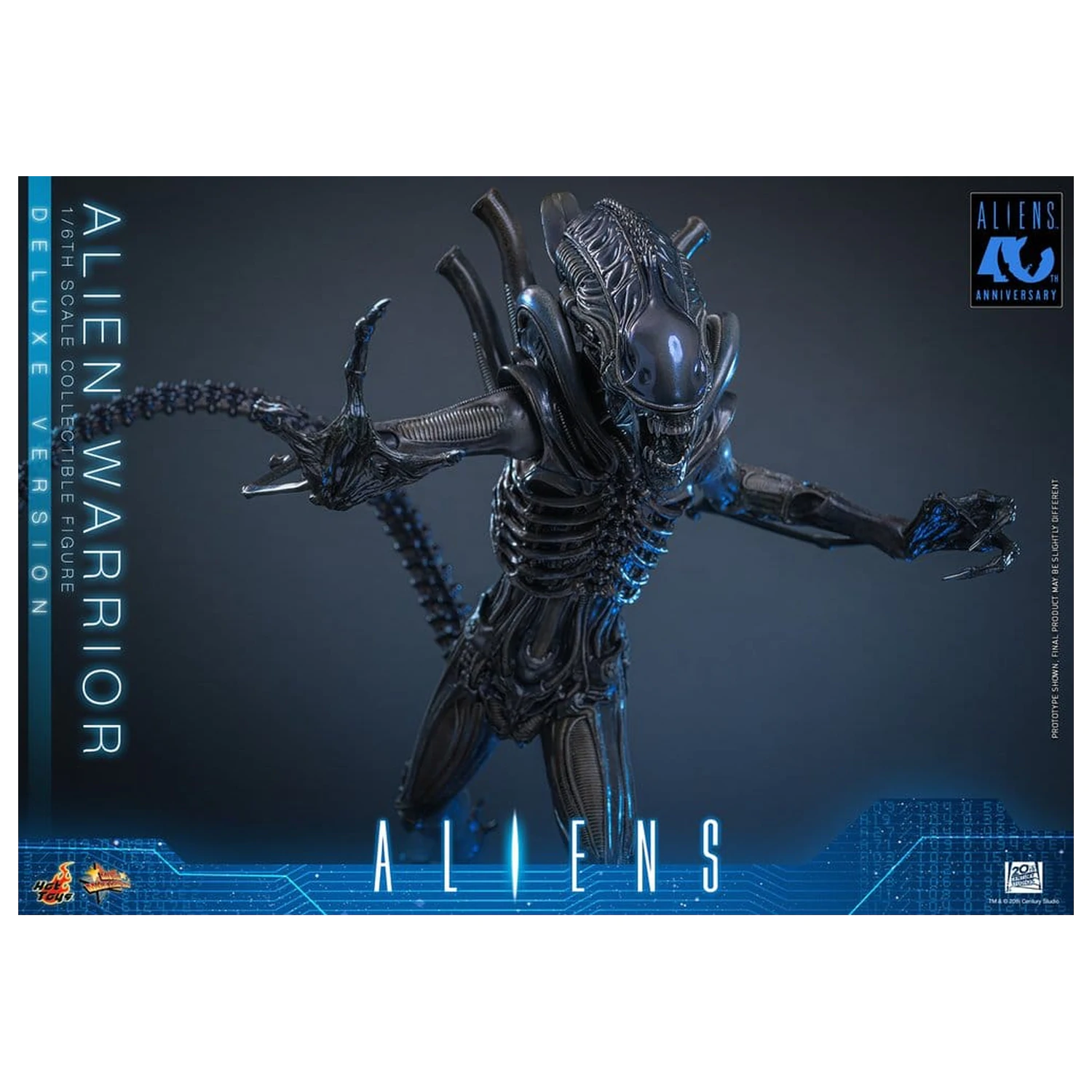 Alien Movie Masterpiece 1/6 Alien Warrior (Deluxe Version) akciófigura 39 cm termékfotó