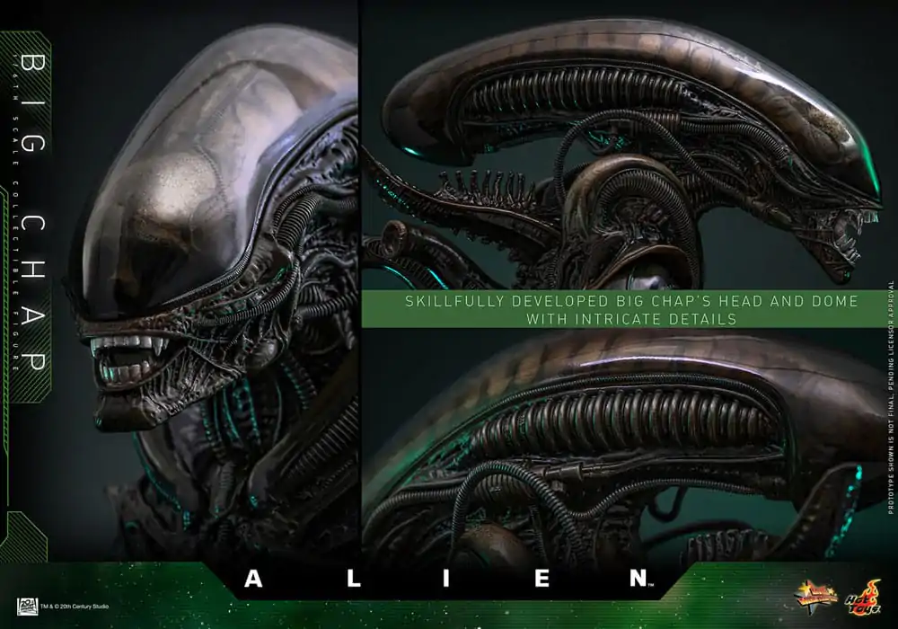 Alien Movie Masterpiece 1/6 Big Chap akciófigura 36 cm termékfotó