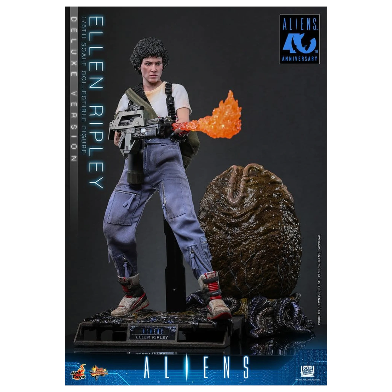 Alien Movie Masterpiece 1/6 Ellen Ripley (Deluxe Version) akciófigura 30 cm termékfotó