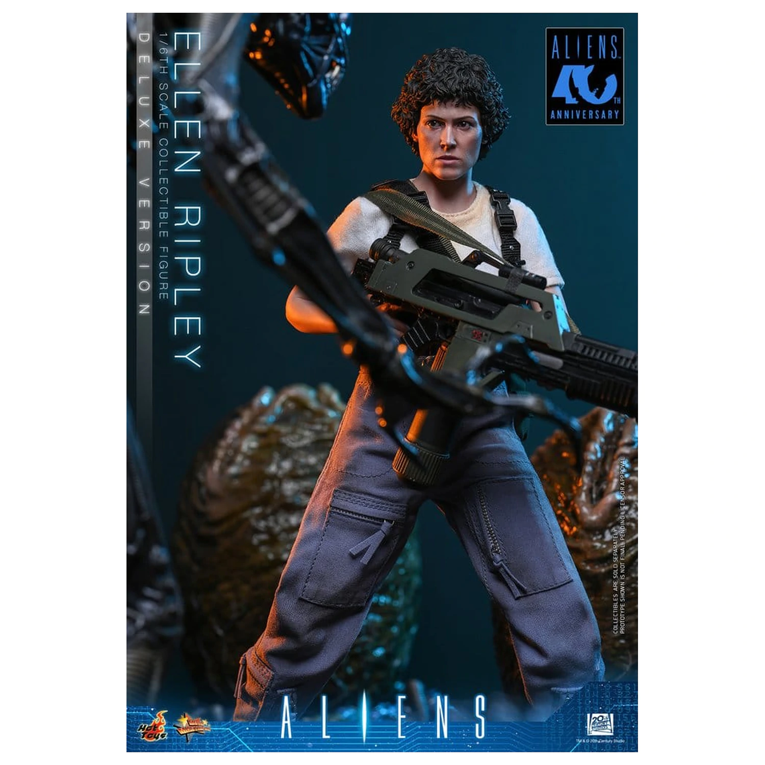 Alien Movie Masterpiece 1/6 Ellen Ripley (Deluxe Version) akciófigura 30 cm termékfotó