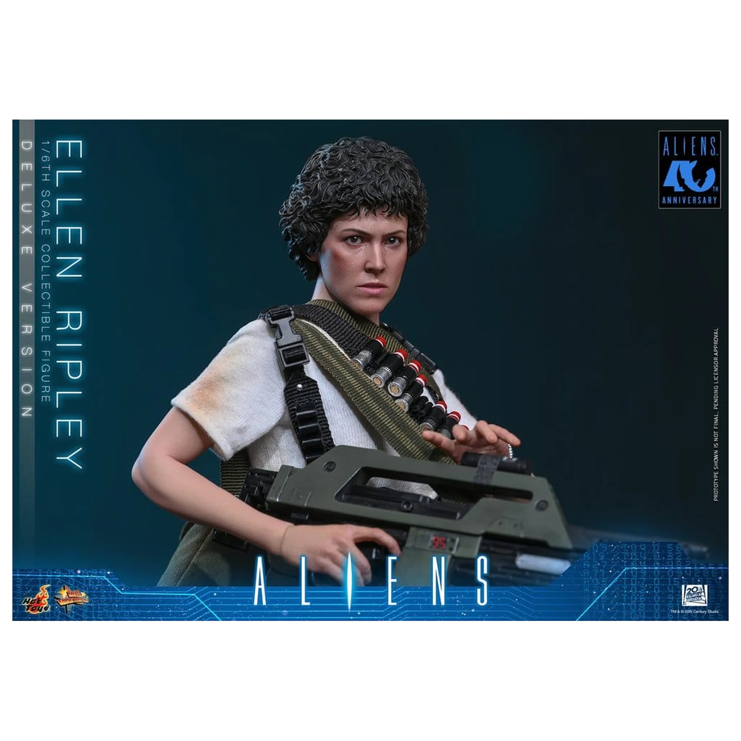 Alien Movie Masterpiece 1/6 Ellen Ripley (Deluxe Version) akciófigura 30 cm termékfotó