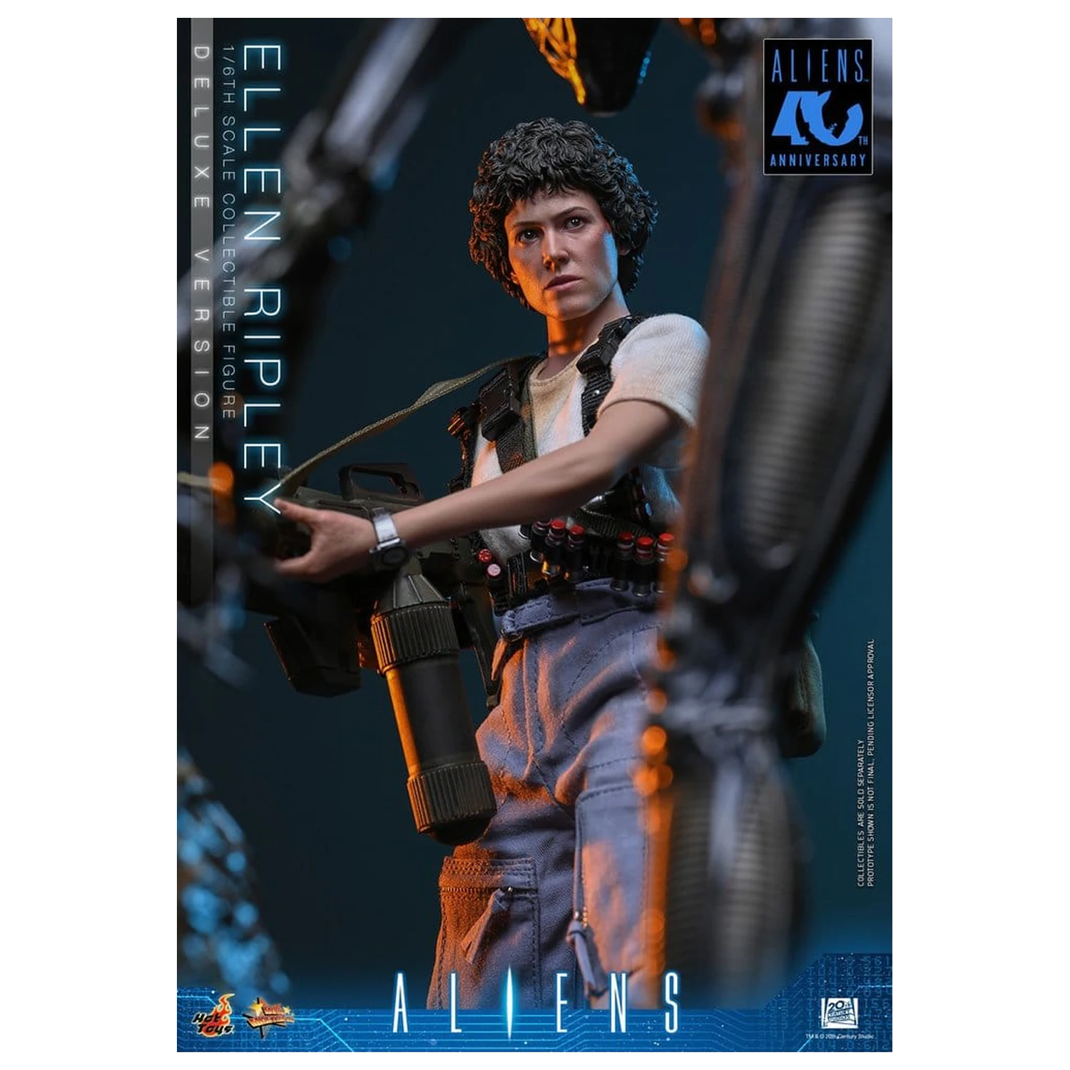 Alien Movie Masterpiece 1/6 Ellen Ripley (Deluxe Version) akciófigura 30 cm termékfotó