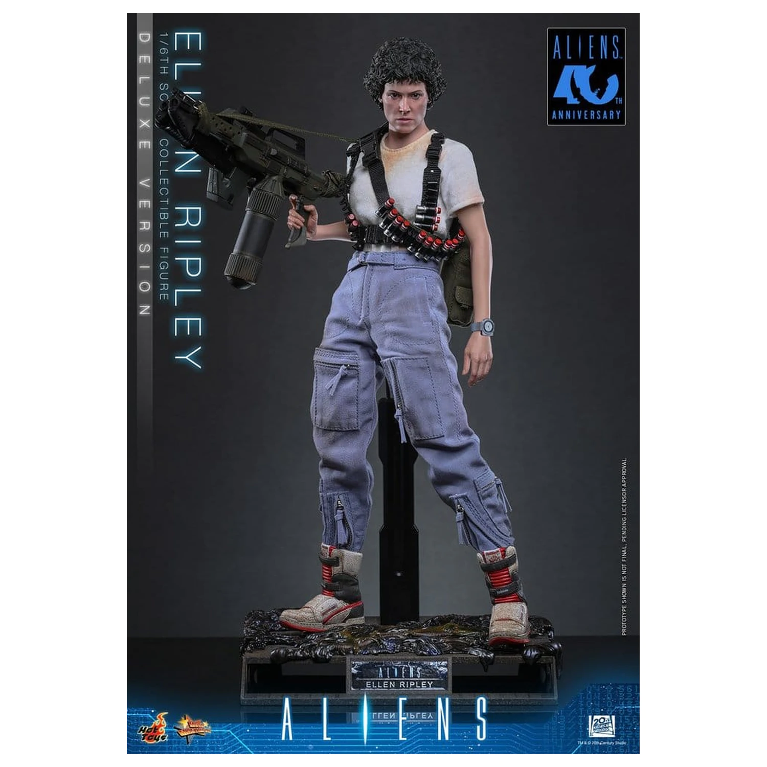 Alien Movie Masterpiece 1/6 Ellen Ripley (Deluxe Version) akciófigura 30 cm termékfotó