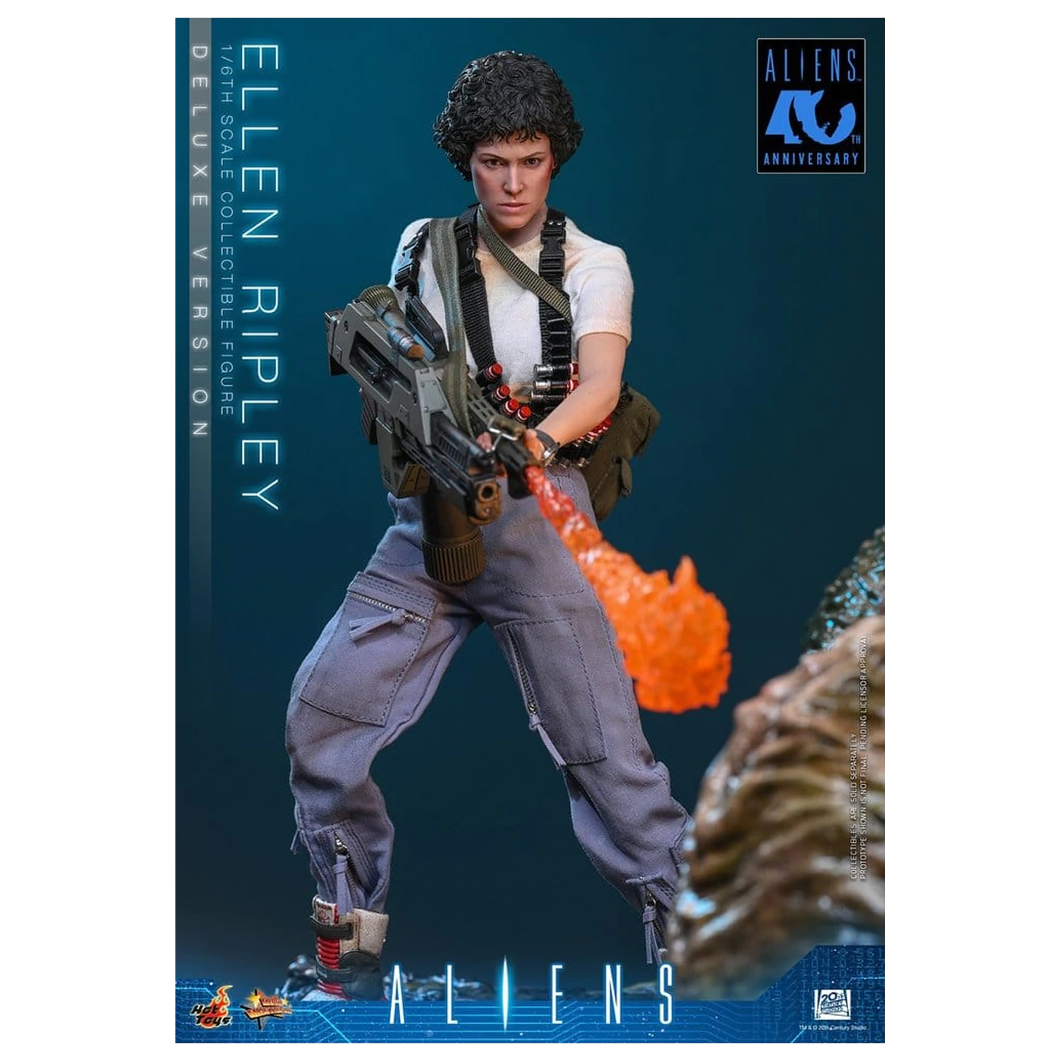 Alien Movie Masterpiece 1/6 Ellen Ripley (Deluxe Version) akciófigura 30 cm termékfotó