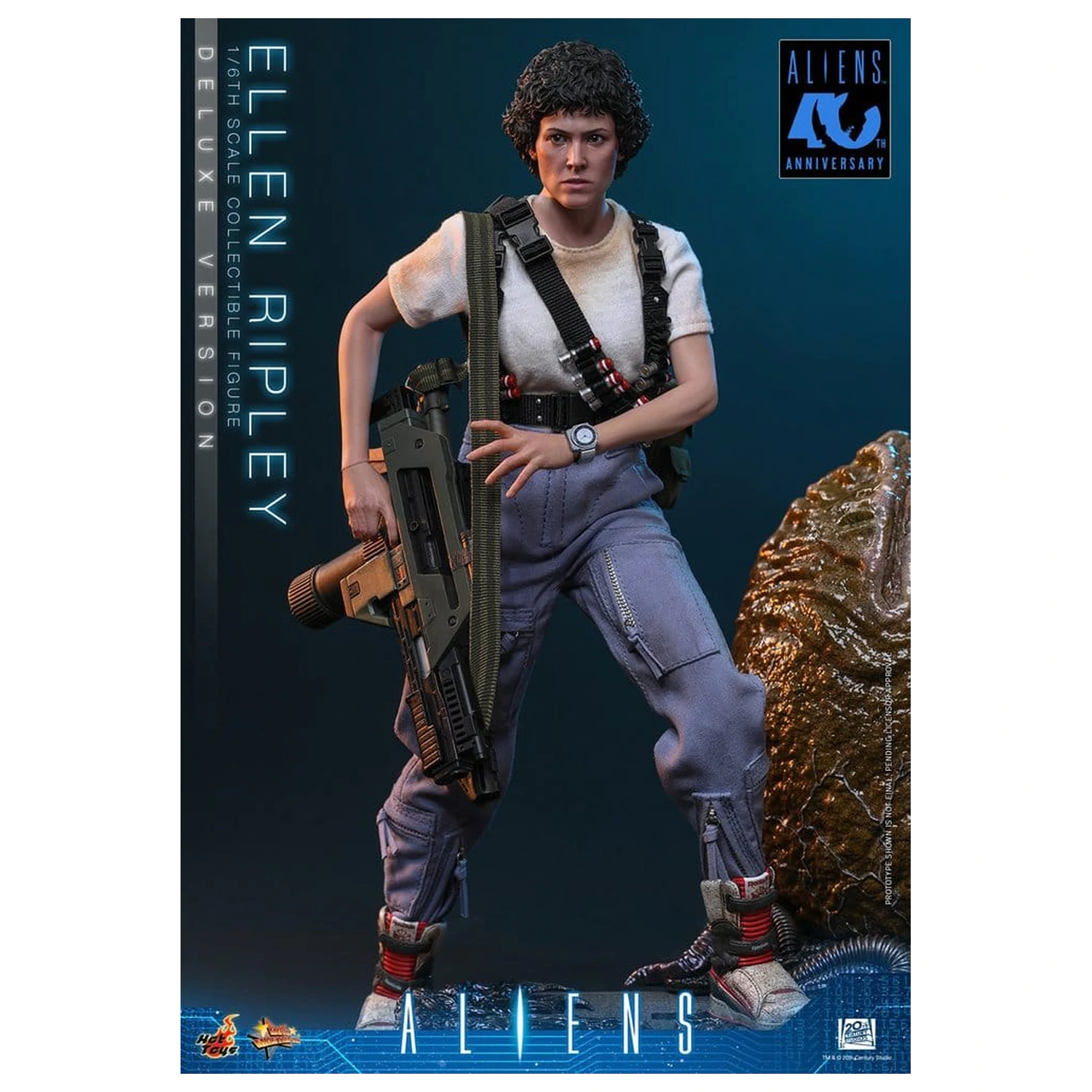 Alien Movie Masterpiece 1/6 Ellen Ripley (Deluxe Version) akciófigura 30 cm termékfotó