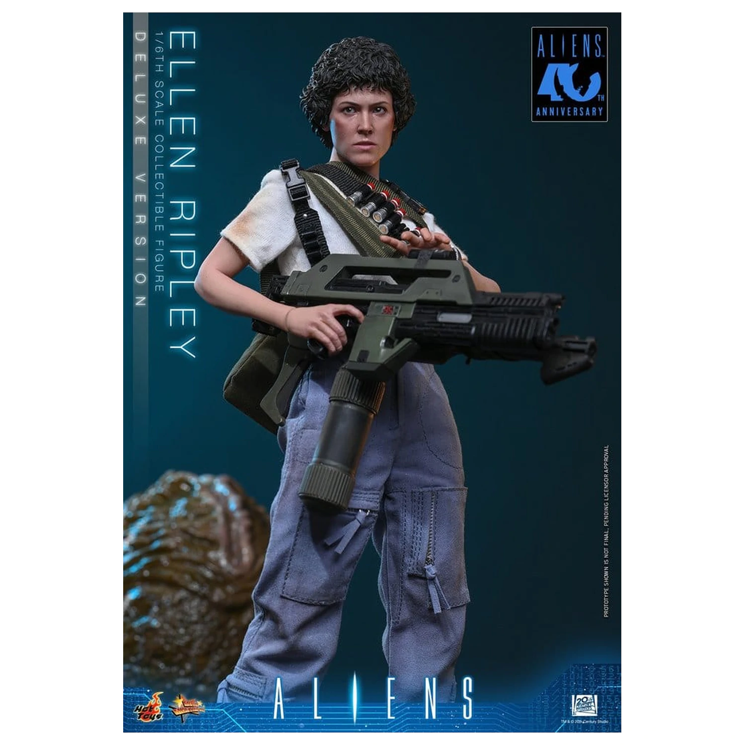 Alien Movie Masterpiece 1/6 Ellen Ripley (Deluxe Version) akciófigura 30 cm termékfotó