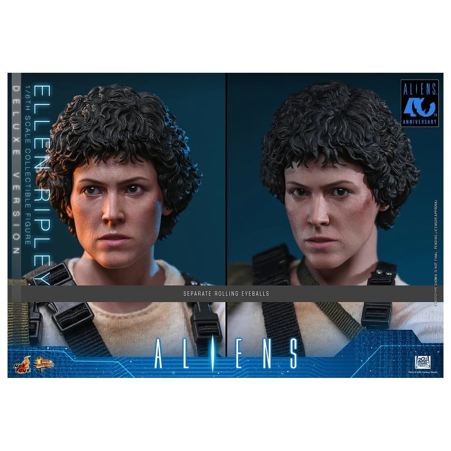 Alien Movie Masterpiece 1/6 Ellen Ripley (Deluxe Version) akciófigura 30 cm termékfotó