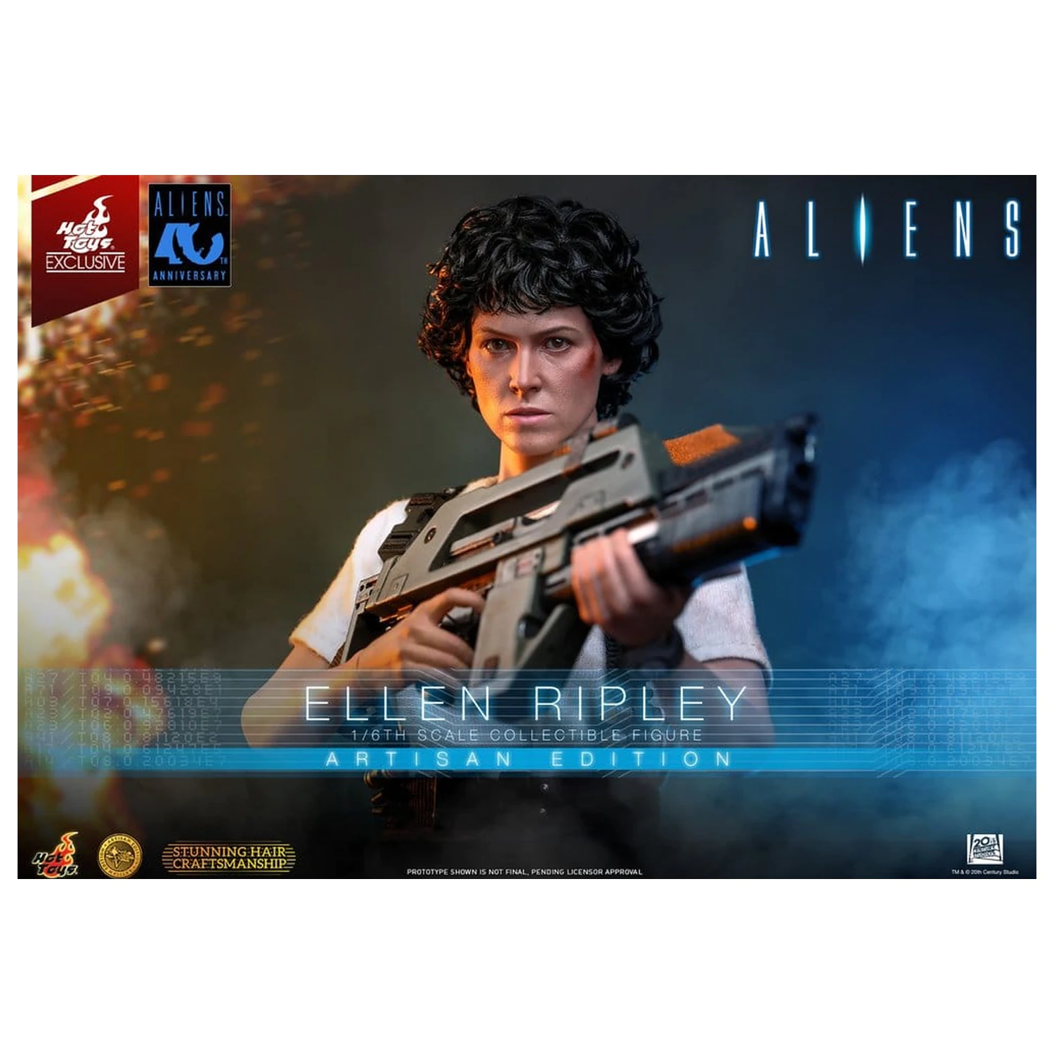 Alien Movie Masterpiece akciófigura 1/6 Ellen Ripley (Artisan Edition) 30 cm termékfotó