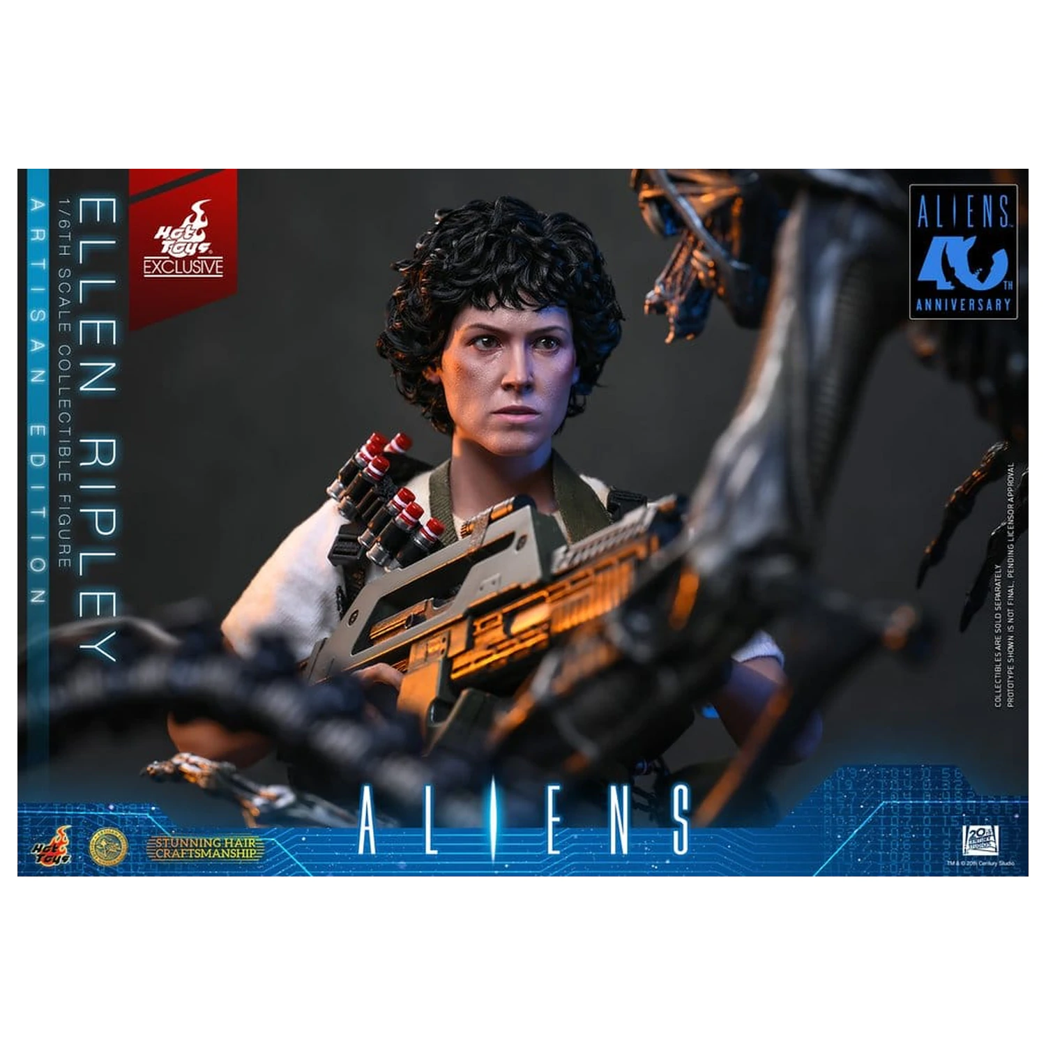 Alien Movie Masterpiece akciófigura 1/6 Ellen Ripley (Artisan Edition) 30 cm termékfotó