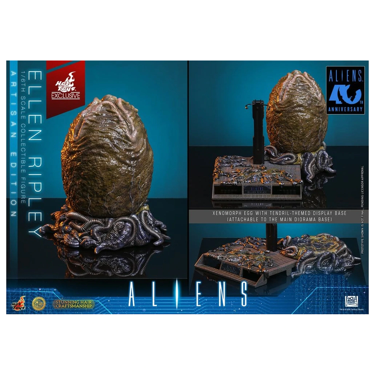 Alien Movie Masterpiece akciófigura 1/6 Ellen Ripley (Artisan Edition) 30 cm termékfotó