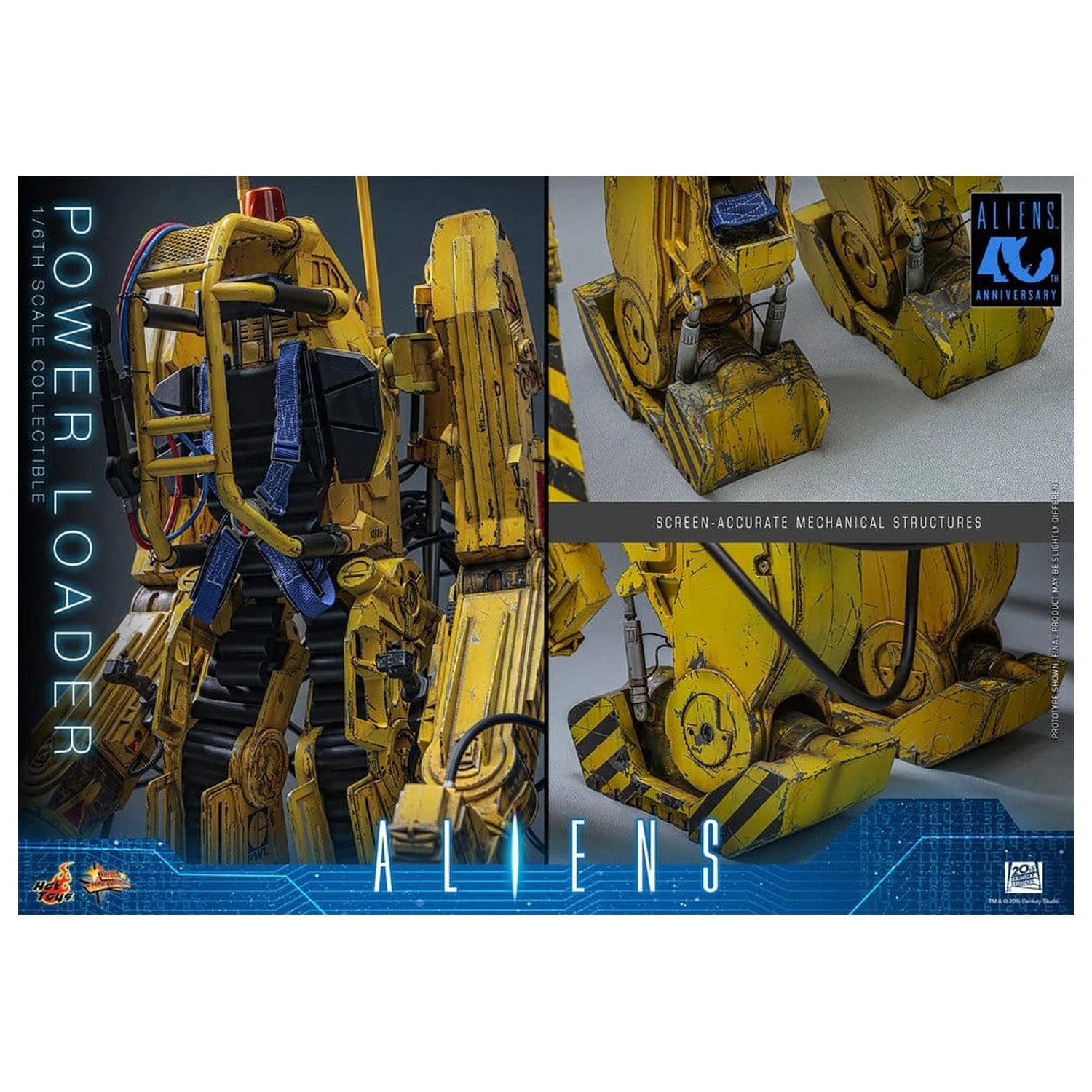 Alien Movie Masterpiece akciófigura 1/6 Power Loader 52 cm termékfotó