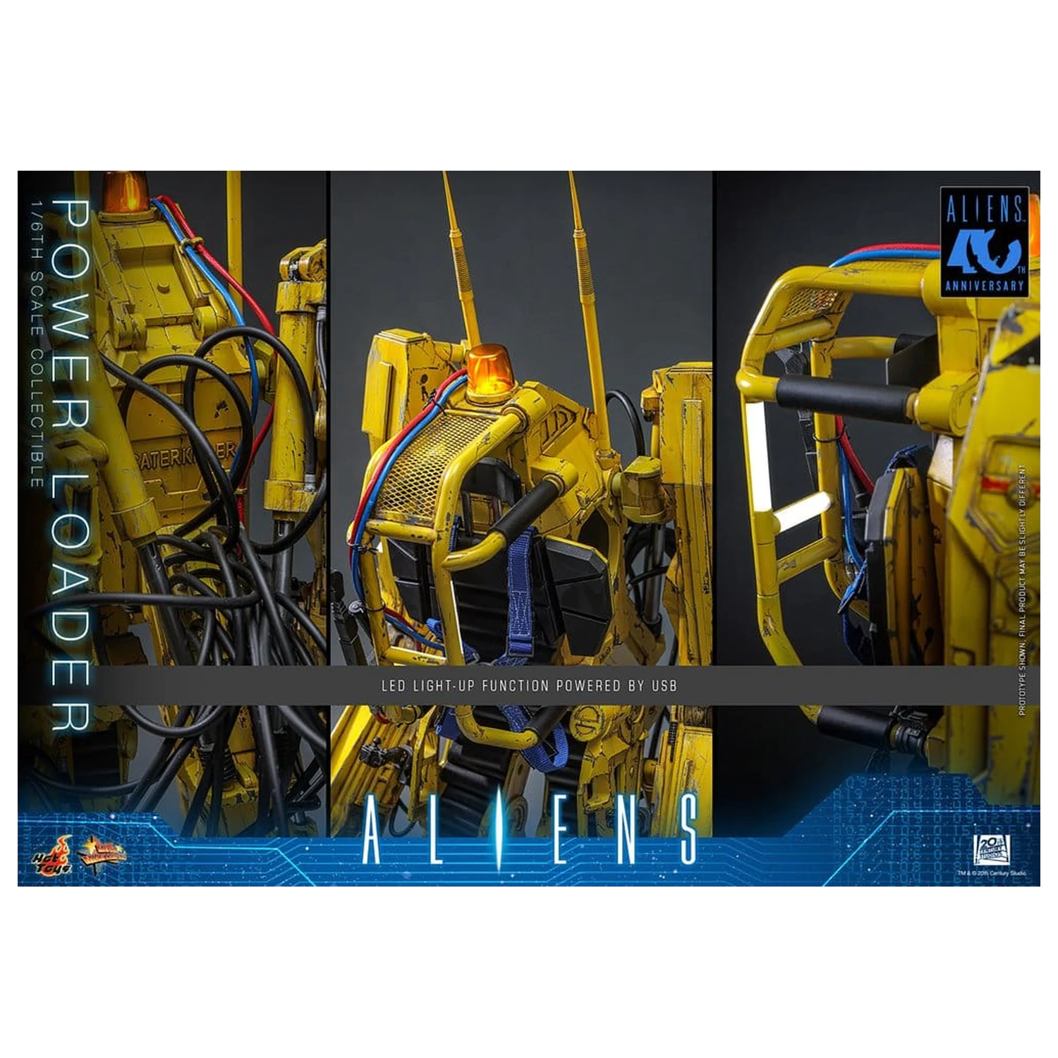 Alien Movie Masterpiece akciófigura 1/6 Power Loader 52 cm termékfotó