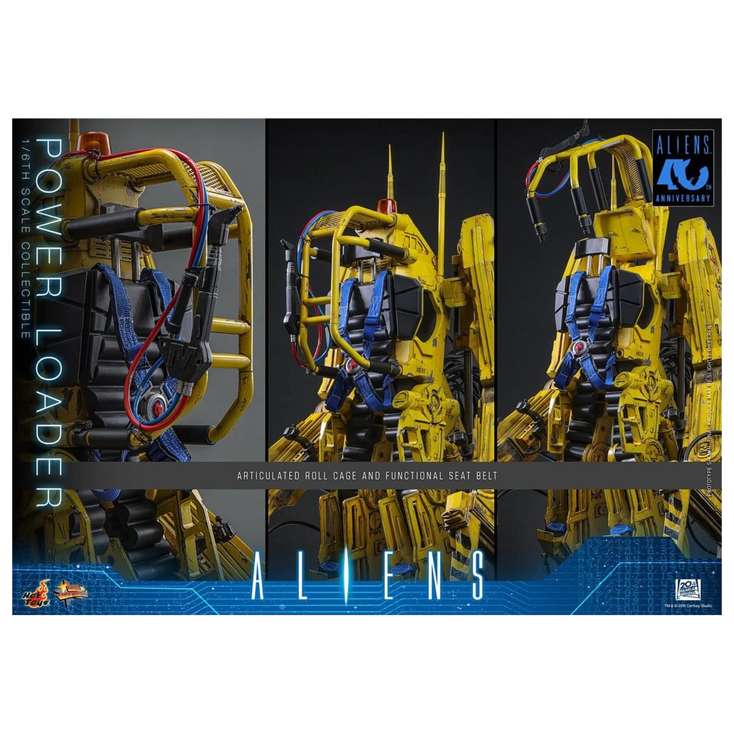 Alien Movie Masterpiece akciófigura 1/6 Power Loader 52 cm termékfotó