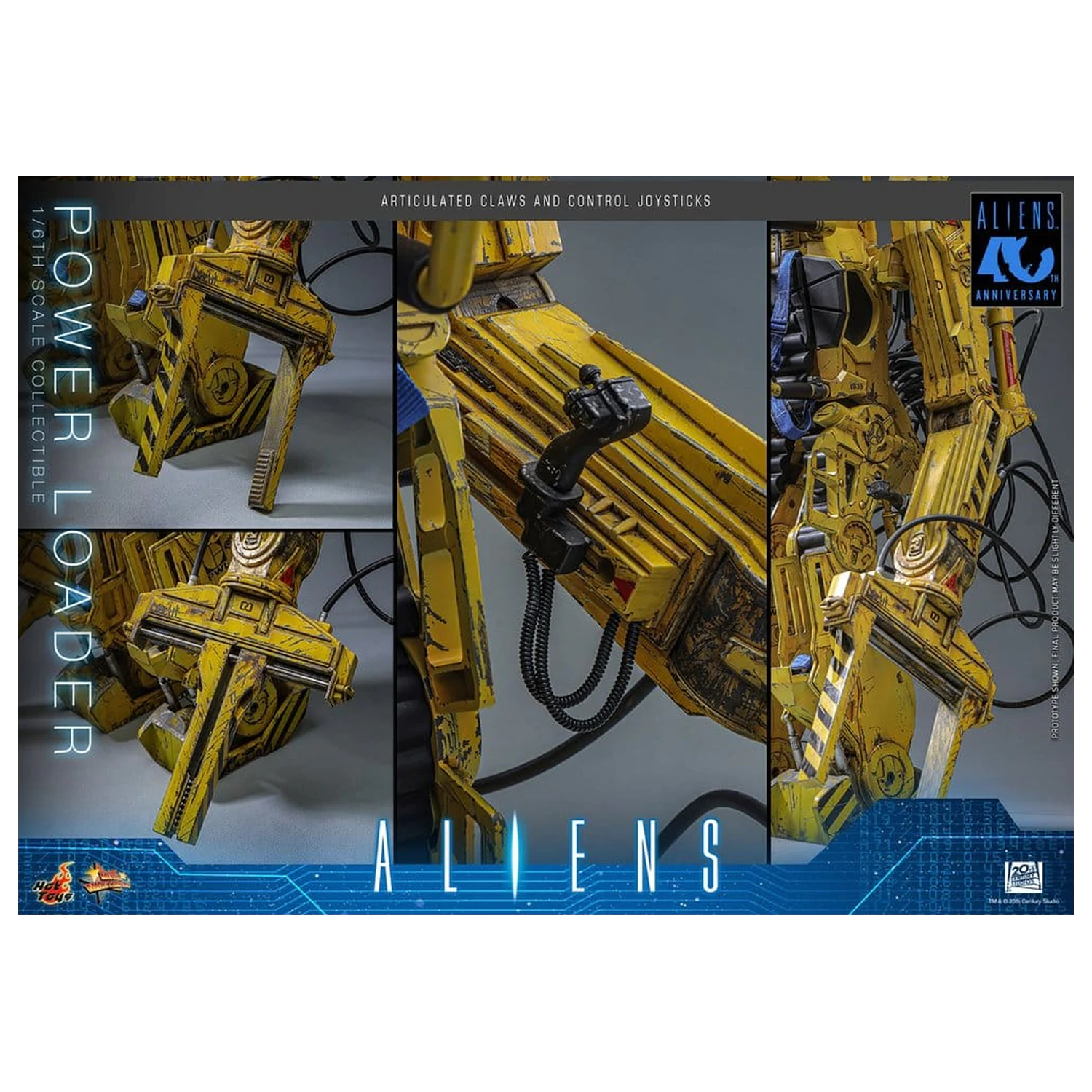 Alien Movie Masterpiece akciófigura 1/6 Power Loader 52 cm termékfotó