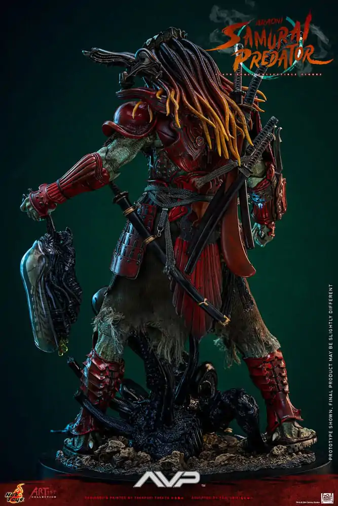 Alien vs. Predator Artist Collection akciófigura 1/6 Akaoni Samurai Predator 35 cm termékfotó