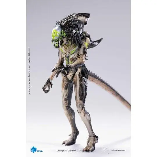 Alien Vs Predator Requiem Previews Exclusive Predalien Battle Damage figura 15cm termékfotó
