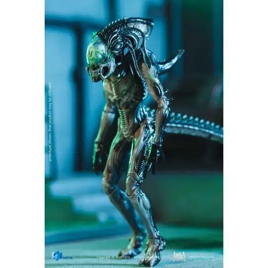 Alien Vs Predator Requiem Previews Exclusive Predalien Battle Damage figura 15cm termékfotó