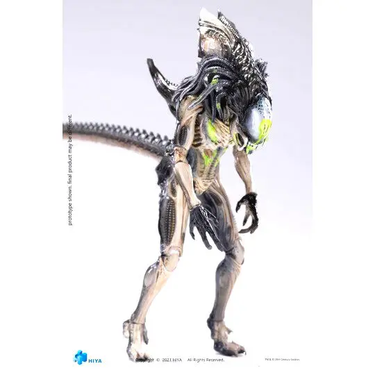 Alien Vs Predator Requiem Previews Exclusive Predalien Battle Damage figura 15cm termékfotó