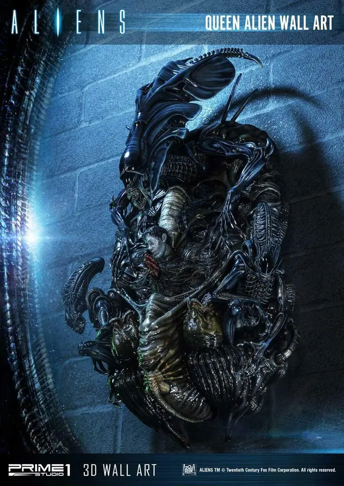 Aliens 3D Wall Art Queen Alien figura szobor 33 x 57 cm termékfotó