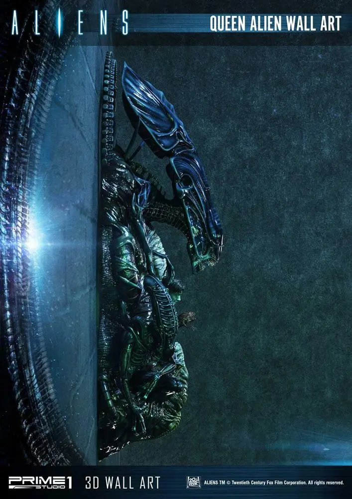 Aliens 3D Wall Art Queen Alien figura szobor 33 x 57 cm termékfotó