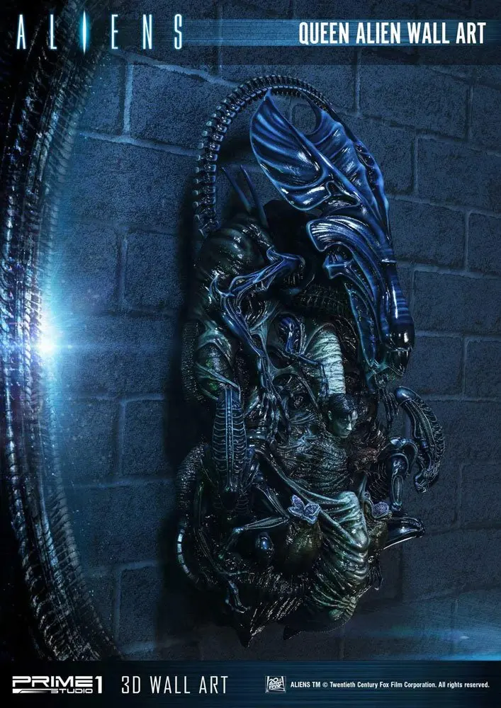 Aliens 3D Wall Art Queen Alien figura szobor 33 x 57 cm termékfotó