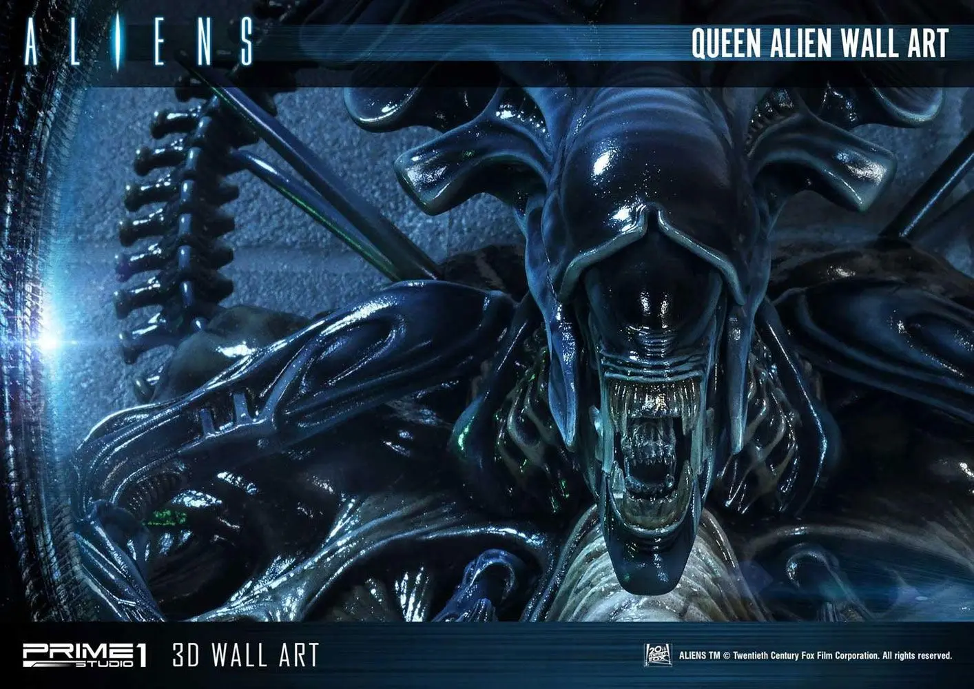 Aliens 3D Wall Art Queen Alien figura szobor 33 x 57 cm termékfotó