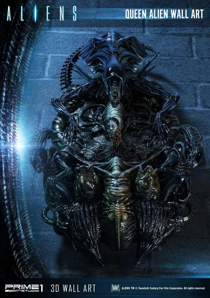 Aliens 3D Wall Art Queen Alien figura szobor 33 x 57 cm termékfotó