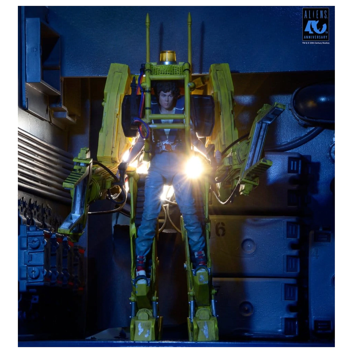Aliens Deluxe Power Loader (P-5000) (40th Anniversary) jármű 28 cm termékfotó