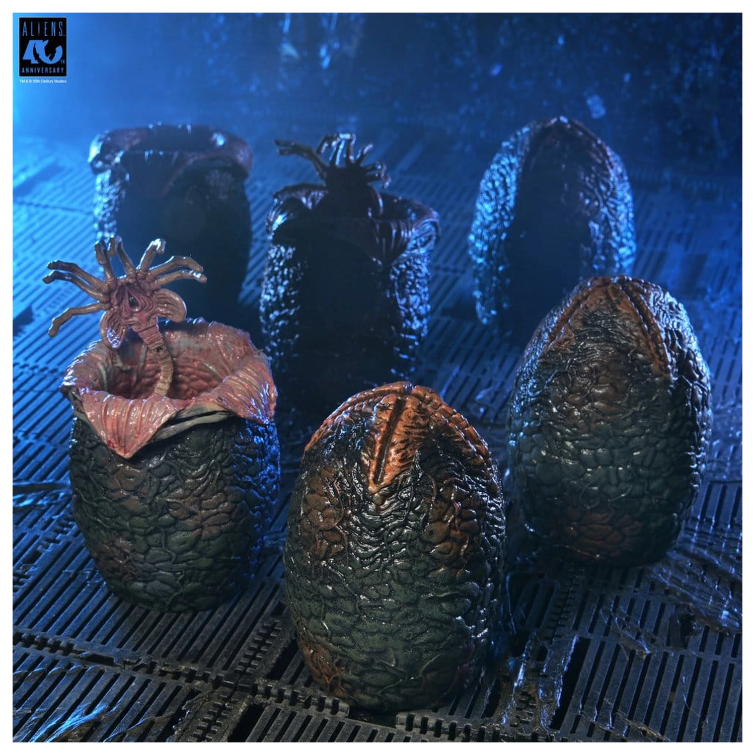 Aliens Pack Carton of Alien Eggs (40th Anniversary) 6 db-os figura kiegészítő csomag termékfotó