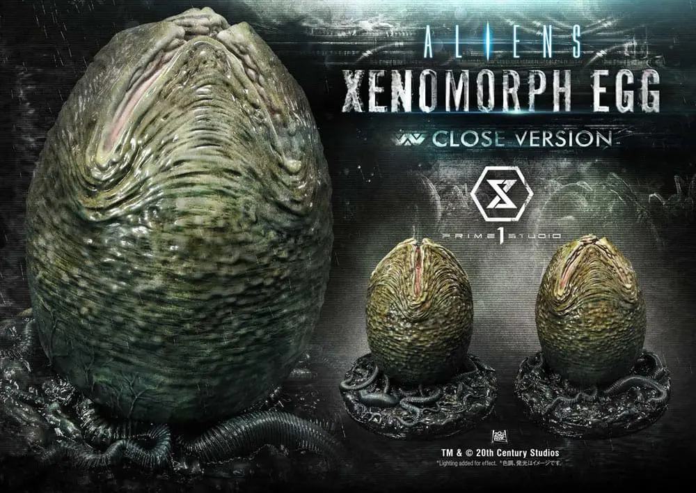 Aliens Premium Masterline Series Xenomorph Egg Closed Version (Alien Comics) szobor figura 28 cm termékfotó