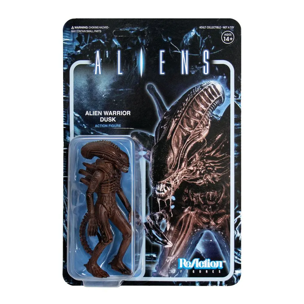 Aliens ReAction Wave 1 Alien Warrior Dusk Brown akciófigura 10 cm termékfotó