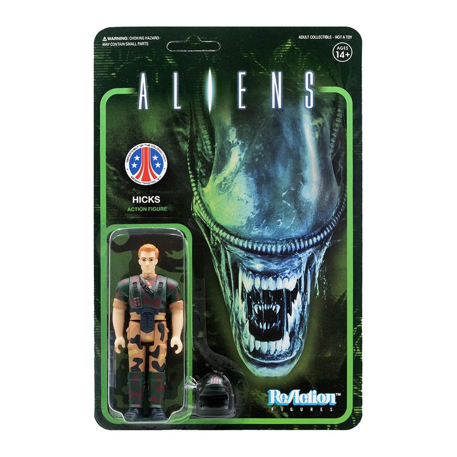 Aliens ReAction Wave 1 Hicks akciófigura 10 cm termékfotó