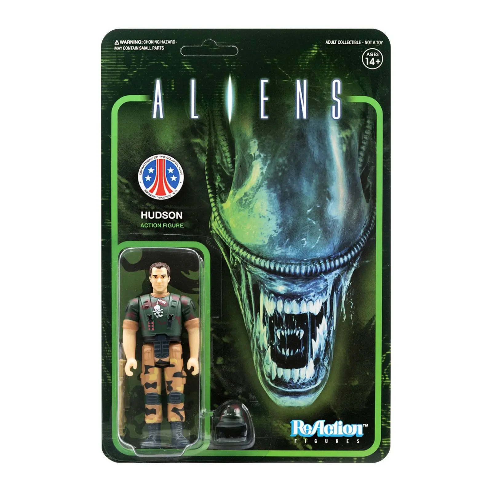 Aliens ReAction Wave 1 Hudson akciófigura 10 cm termékfotó