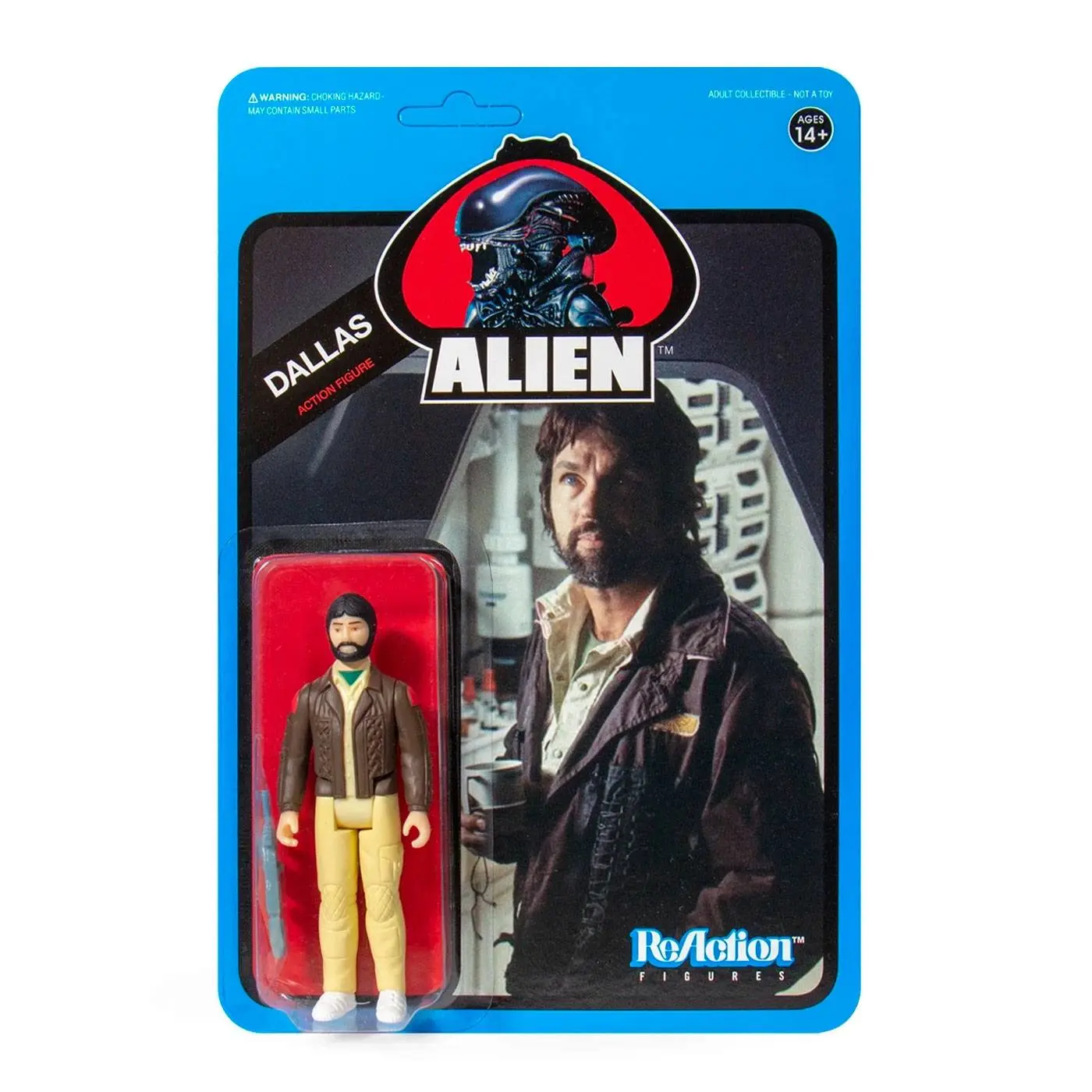 Aliens ReAction Wave 3 Dallas (Blue Card) akciófigura 10 cm termékfotó