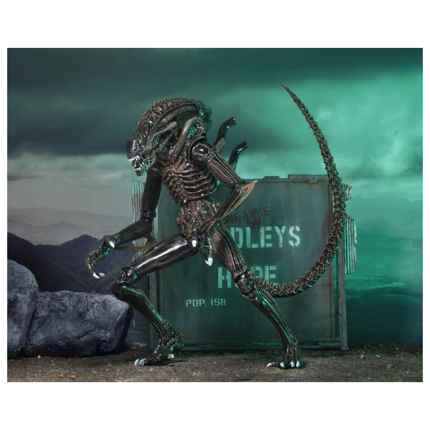 Aliens Ultimate Warrior (1986) Brown akciófigura 23 cm termékfotó