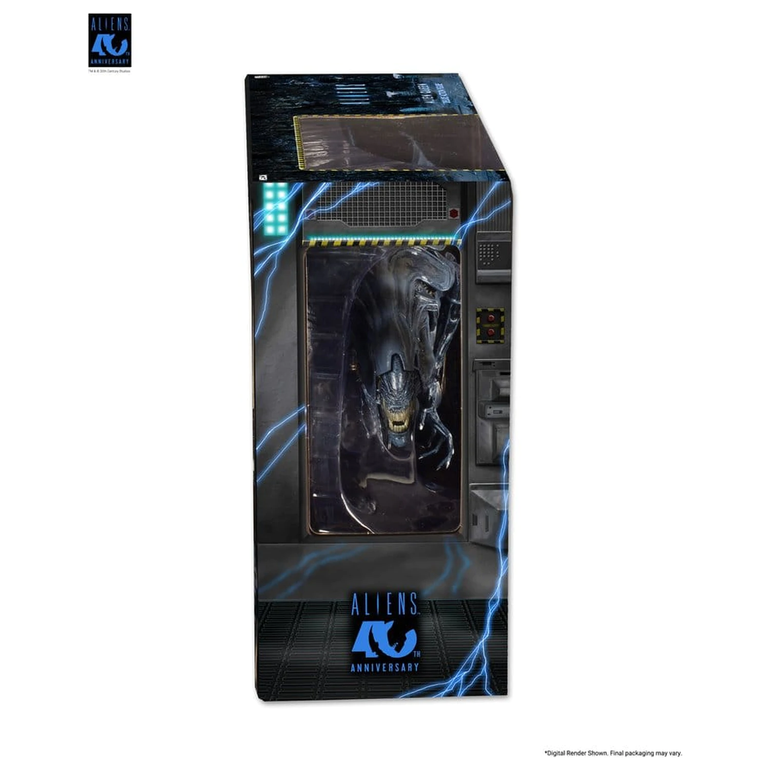 Aliens Ultra Deluxe Alien Queen (40th Anniversary) akciófigura 38 cm termékfotó