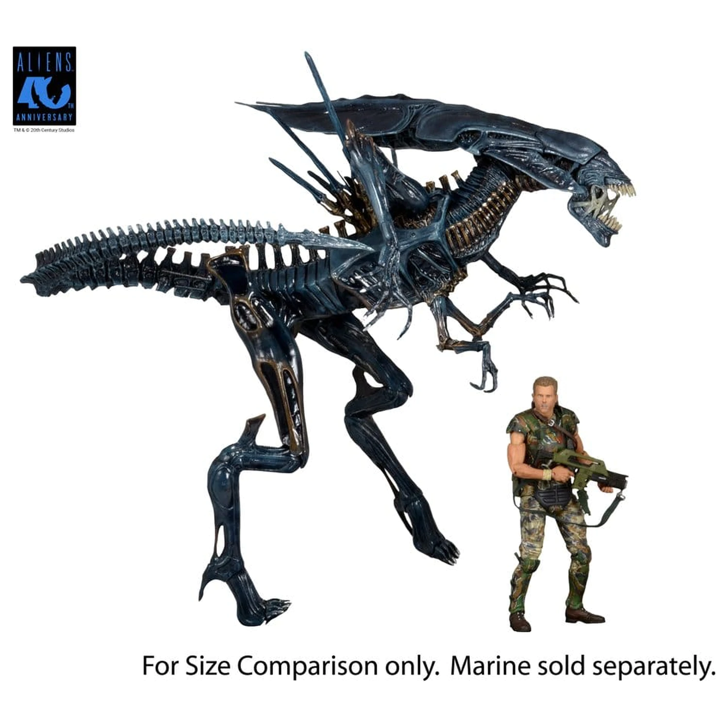 Aliens Ultra Deluxe Alien Queen (40th Anniversary) akciófigura 38 cm termékfotó