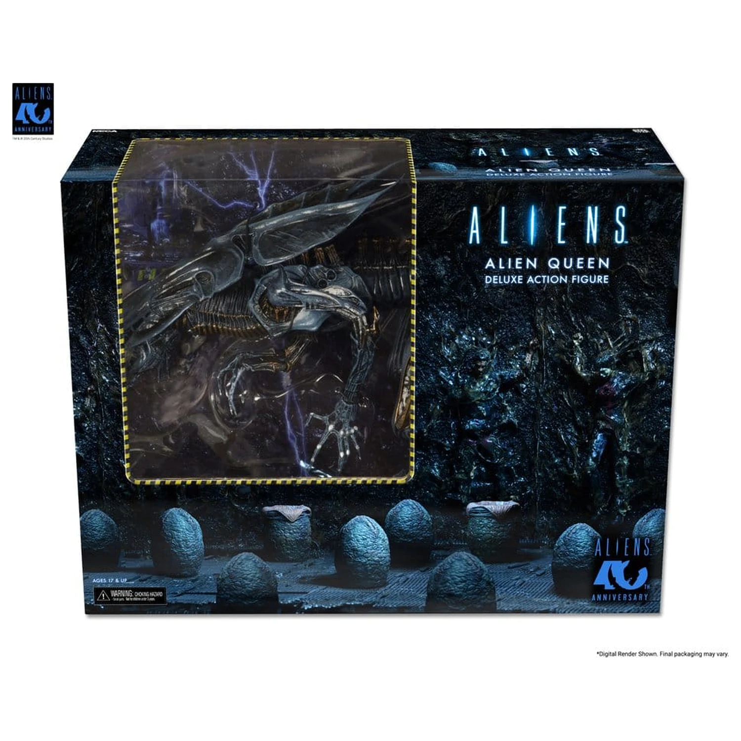 Aliens Ultra Deluxe Alien Queen (40th Anniversary) akciófigura 38 cm termékfotó