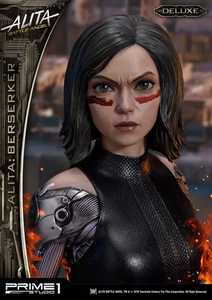 Alita: Battle Angel 1/4 Alita Berserker Deluxe Version szobor figura 64 cm termékfotó