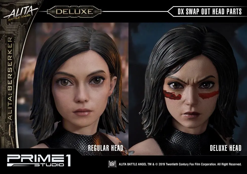 Alita: Battle Angel 1/4 Alita Berserker Deluxe Version szobor figura 64 cm termékfotó