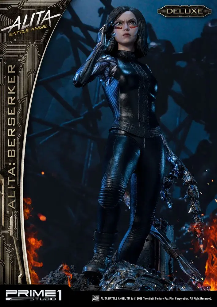 Alita: Battle Angel 1/4 Alita Berserker Deluxe Version szobor figura 64 cm termékfotó